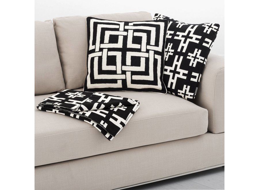 Decorative pillow 'Blakes' color black