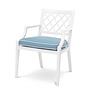 Outdoor Chaise de salle à manger 'Paladium' avec accoudoir - White