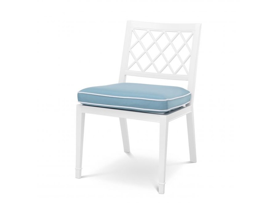 Outdoor Chaise de salle à manger 'Paladium' - White
