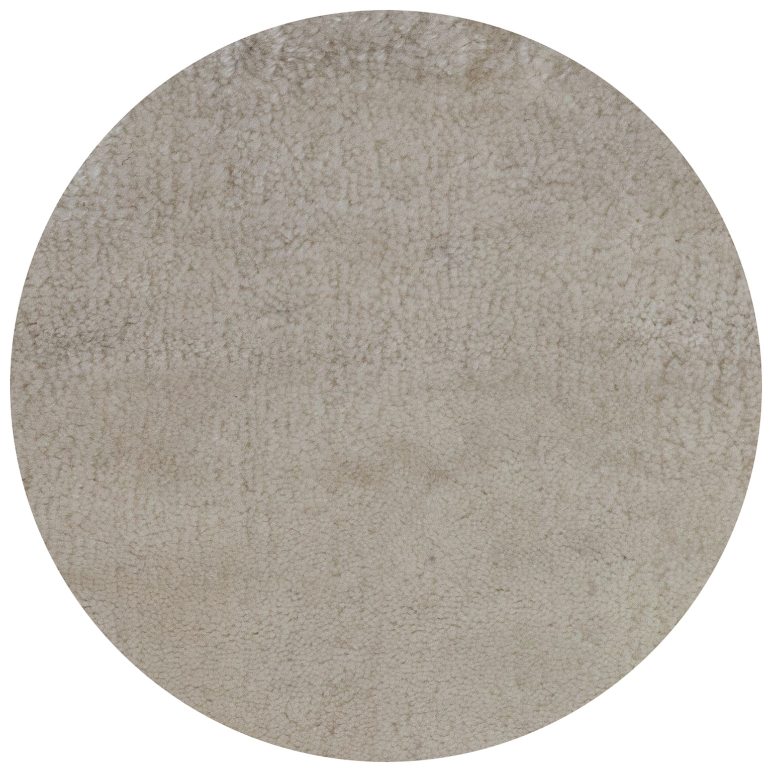 Carpet 'Lake' Beige - round - Wilhelmina Designs