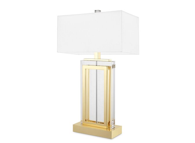 Table Lamp Arlington - Crystal/Gold