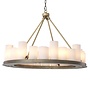Chandelier 'Commodore' - Round - Brass