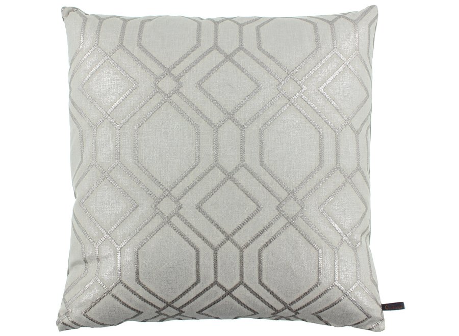 Throw pillow Taupe