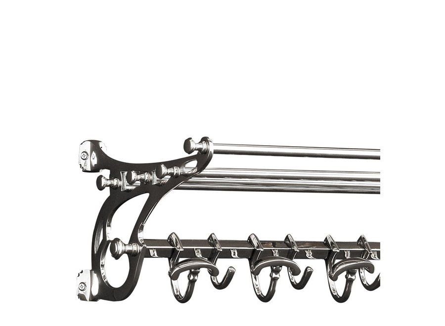 Coatrack 'Hudson' - S - Nickel