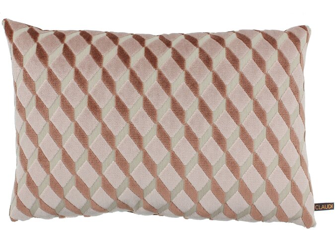 Cushion Dinandi Rose Marsala