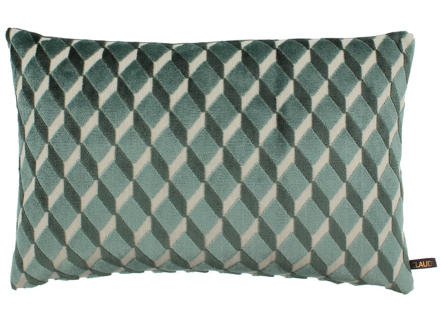 Throw pillow Dinandi Dark Mint