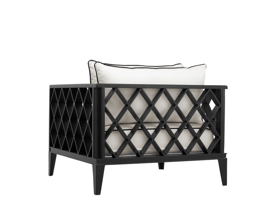 Outdoor Armchair 'Ocean Club'  - Black