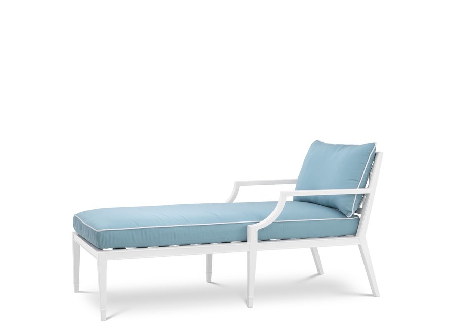 Chaise Longue 'Bella Vista' - White