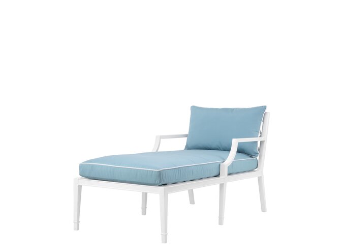 Chaise Longue Bella Vista - White