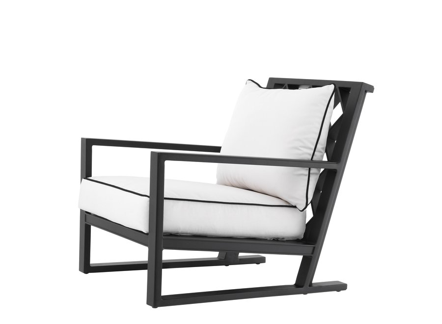 Outdoor Armchair 'Como' - Black