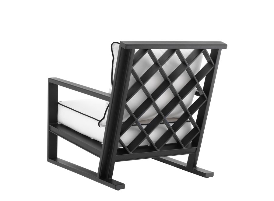 Outdoor Armchair 'Como' - Black