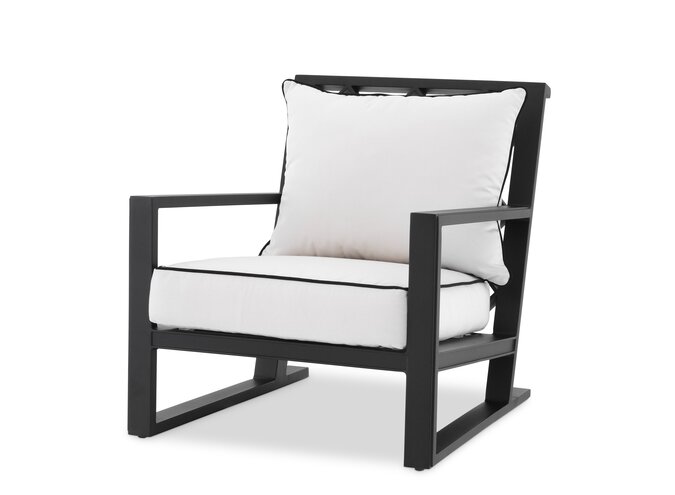 Outdoor Armchair Como - Black