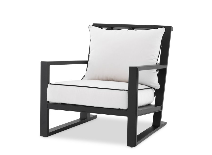 Outdoor Armchair 'Como' - Black