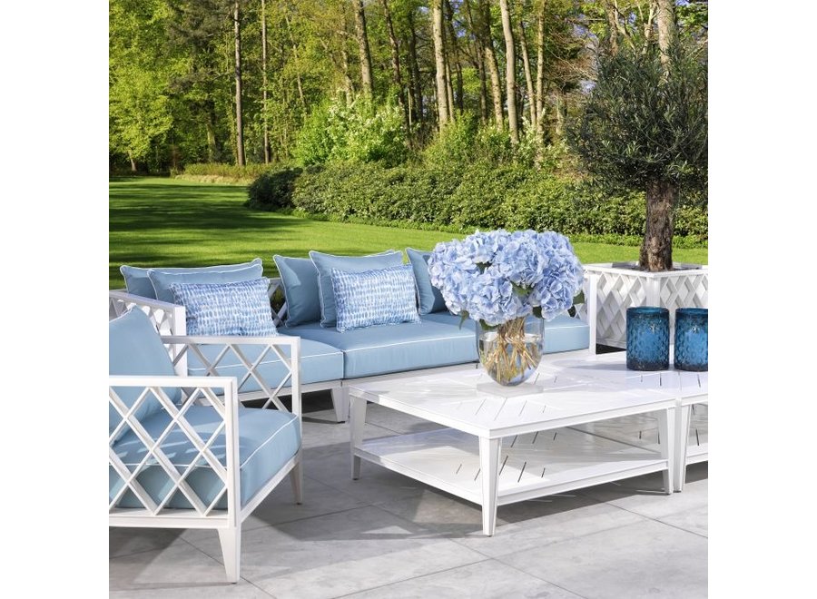 Outdoor Couchtisch 'Bell Rive' - Square - White