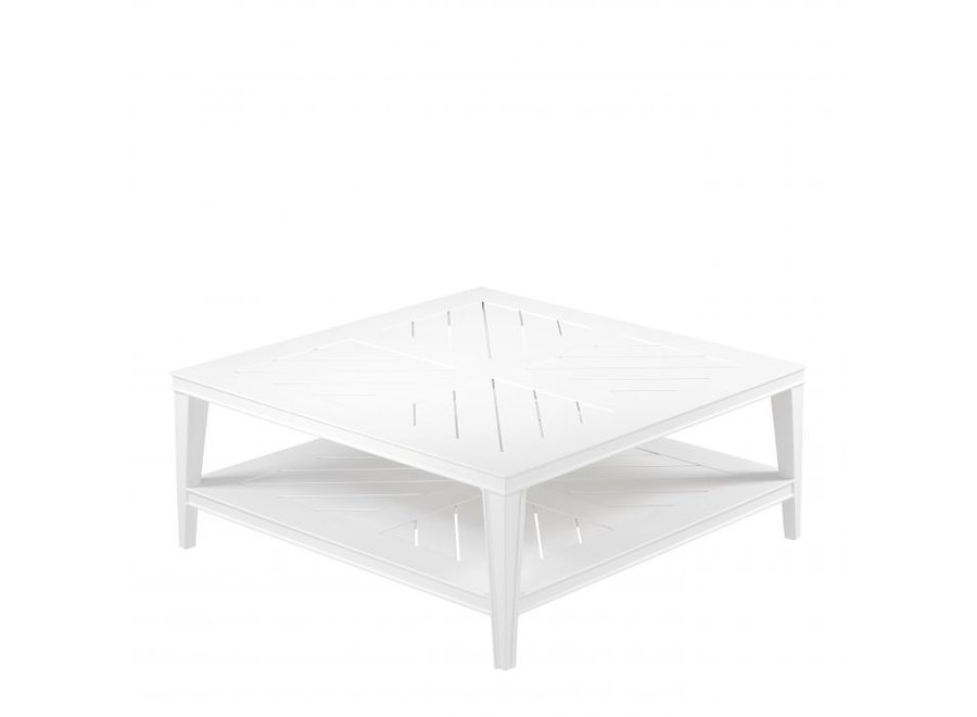 Outdoor Couchtisch 'Bell Rive' - Square - White