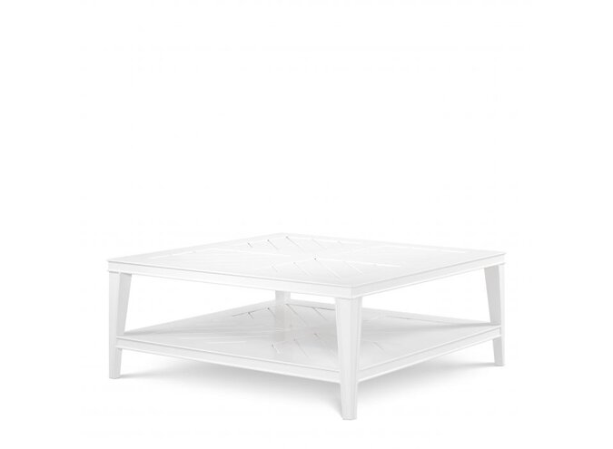 Outdoor Coffee Table Bell Rive - Square - White
