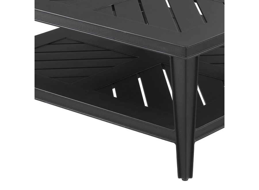OutdoorTable basse 'Bell Rive' - Square - Black