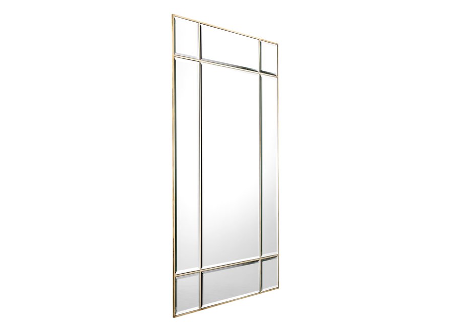 Miroir Beaumont - L - Brass