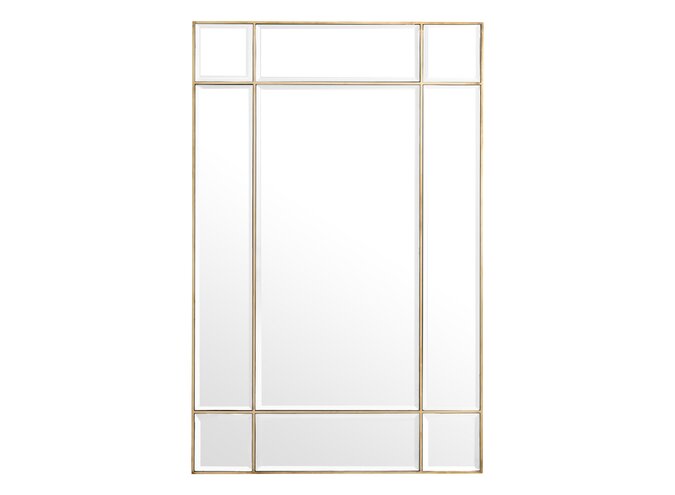Miroir Beaumont - L - Brass