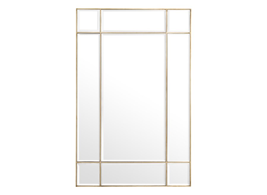 Miroir Beaumont - L - Vintage Brass