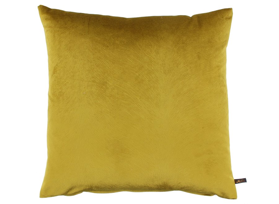 Decorative cushion Perla Mustard new