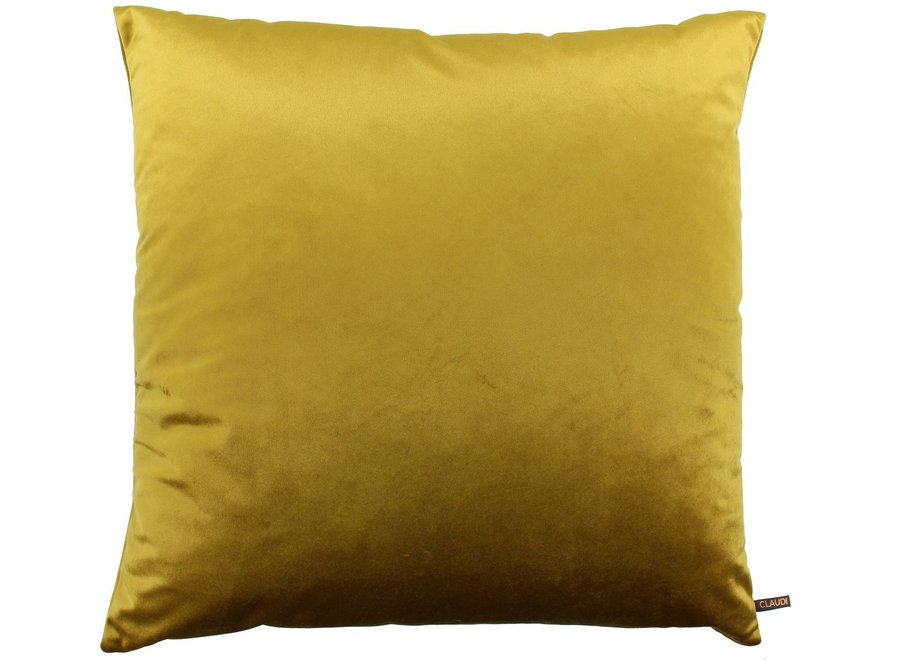 Decorative cushion Paulina Mustard new