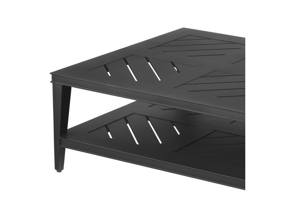 Outdoor Couchtisch 'Bell Rive' - Rectangular  - Black