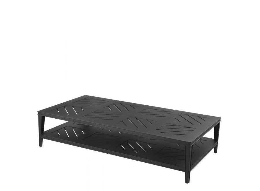 Outdoor Couchtisch 'Bell Rive' - Rectangular  - Black