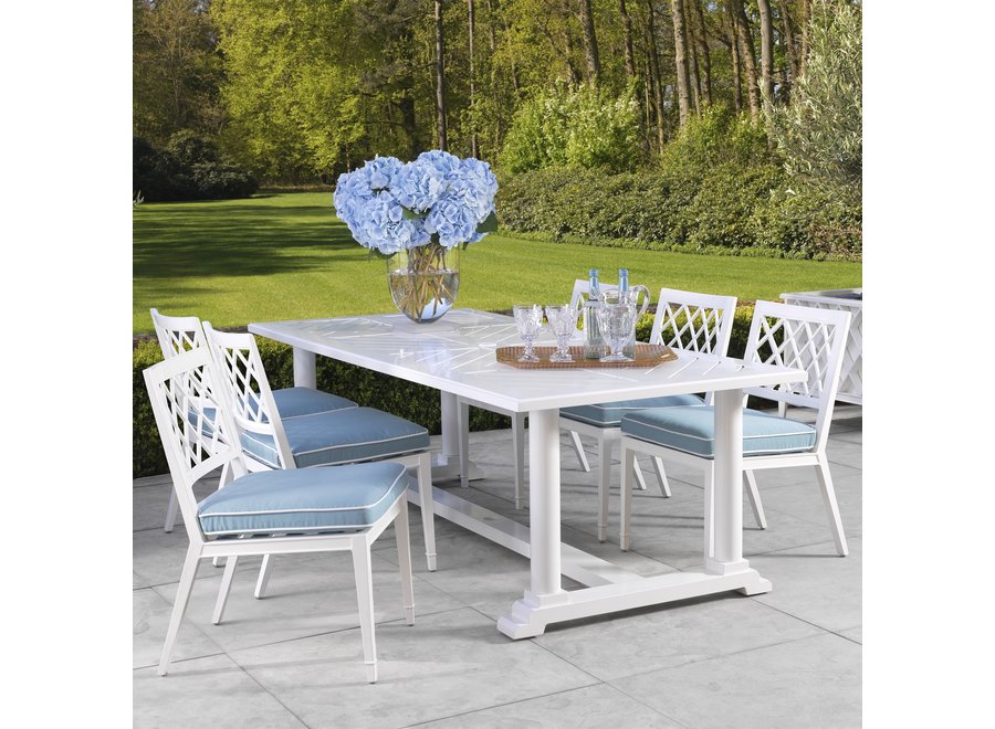 Eettafel 'Bell Rive'  - White