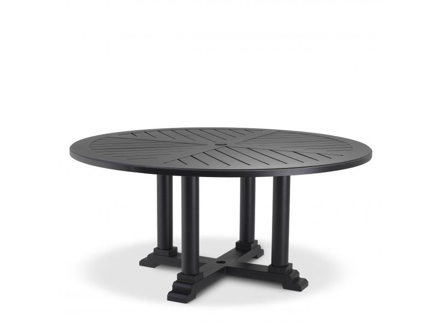 Dining Table 'Bell Rive' - L - Round Black
