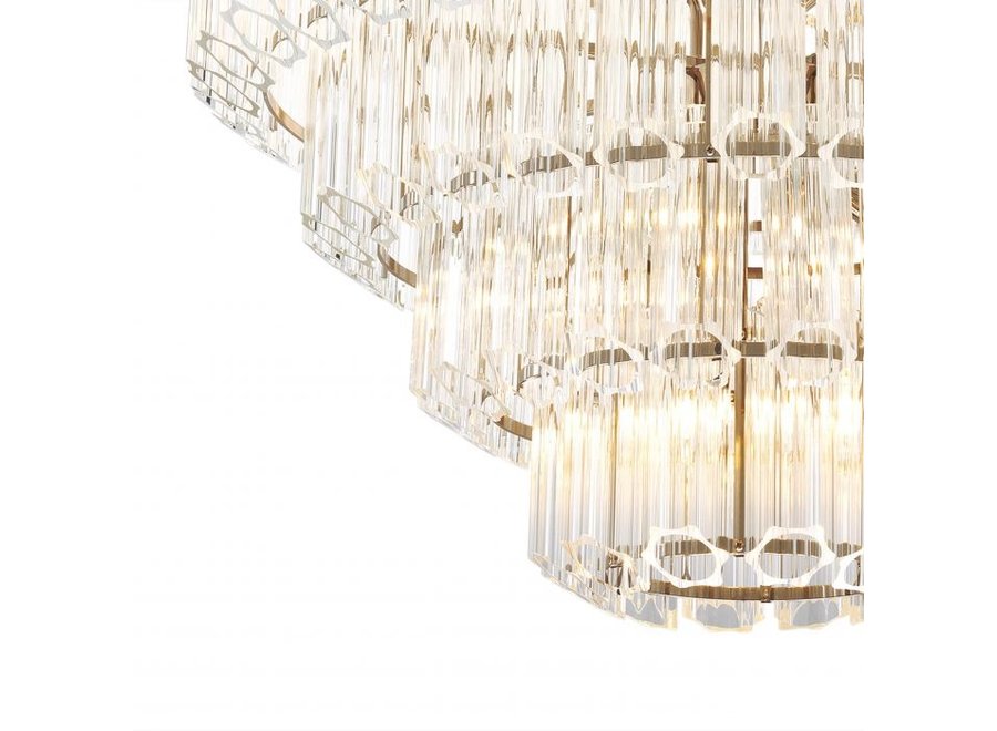 Chandelier 'Vittoria' - L - Nickel