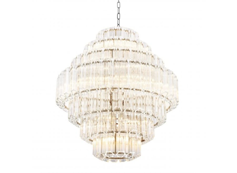 Chandelier 'Vittoria' - L - Nickel