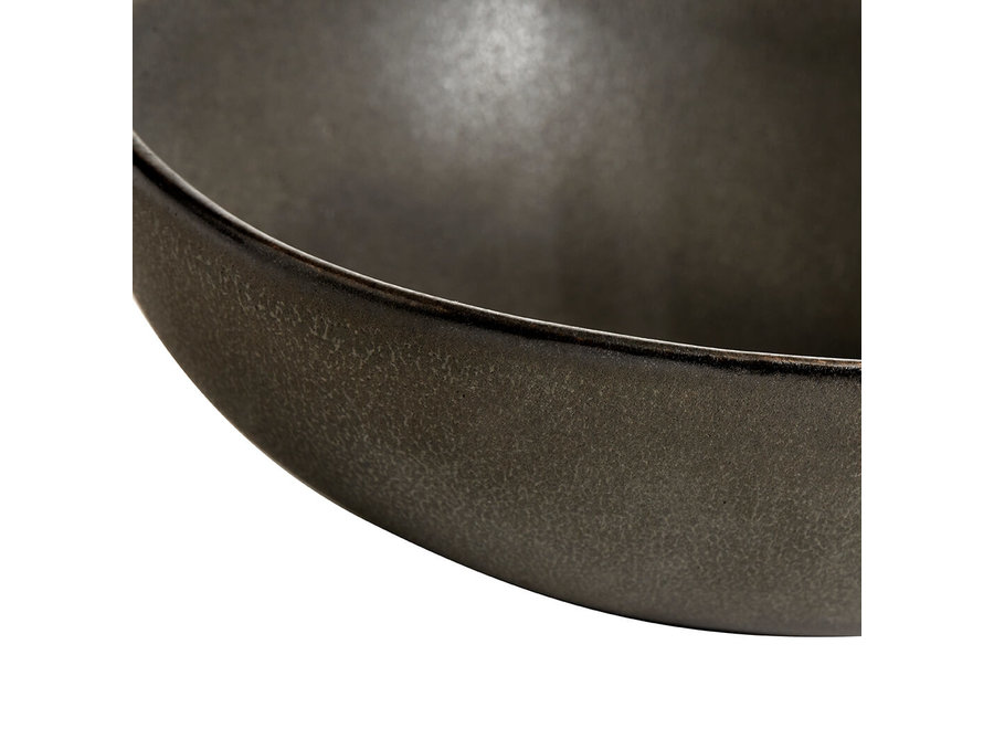 Breakfast bowl 'Mame' Coffee - set of 2