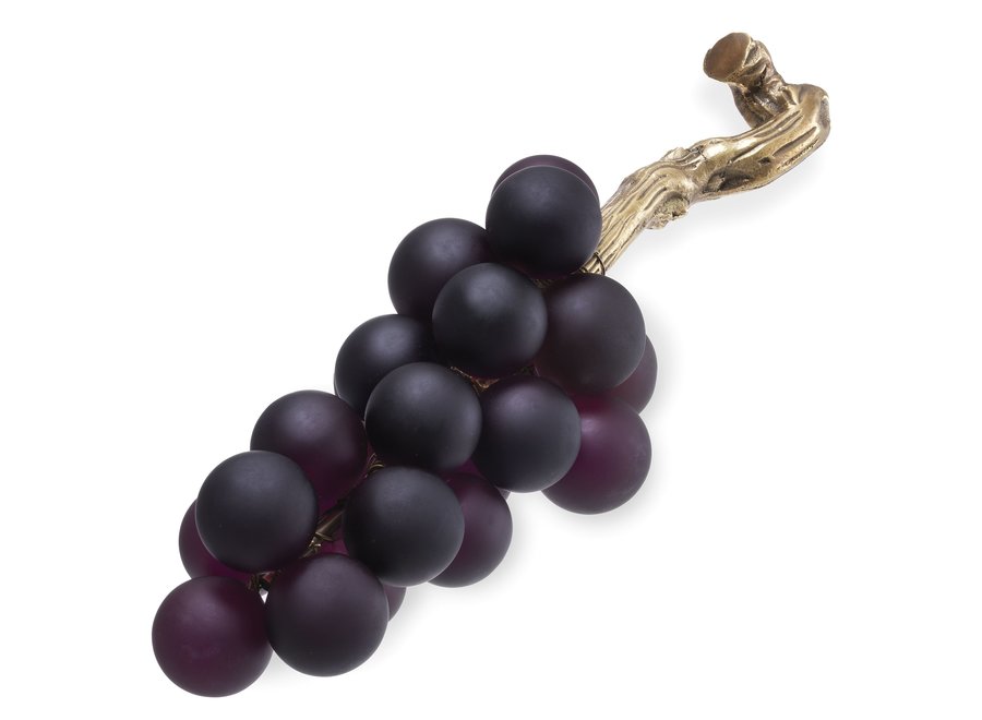 Decoration object 'French Grapes' - Purple