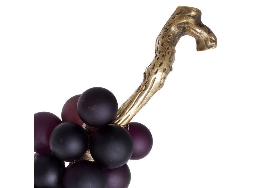 Dekorationsobjekt 'French Grapes'- Purple