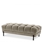 Banc 'Sienna' - Savona Greige Velvet