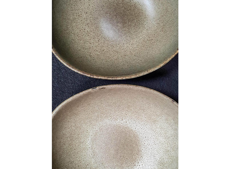 Bol à déjeuner 'Mame' - lot de 2 - couleur Oyster