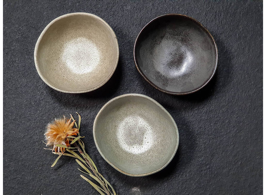 Bol à trempette 'Mame' - lot de 2 - couleur Oyster