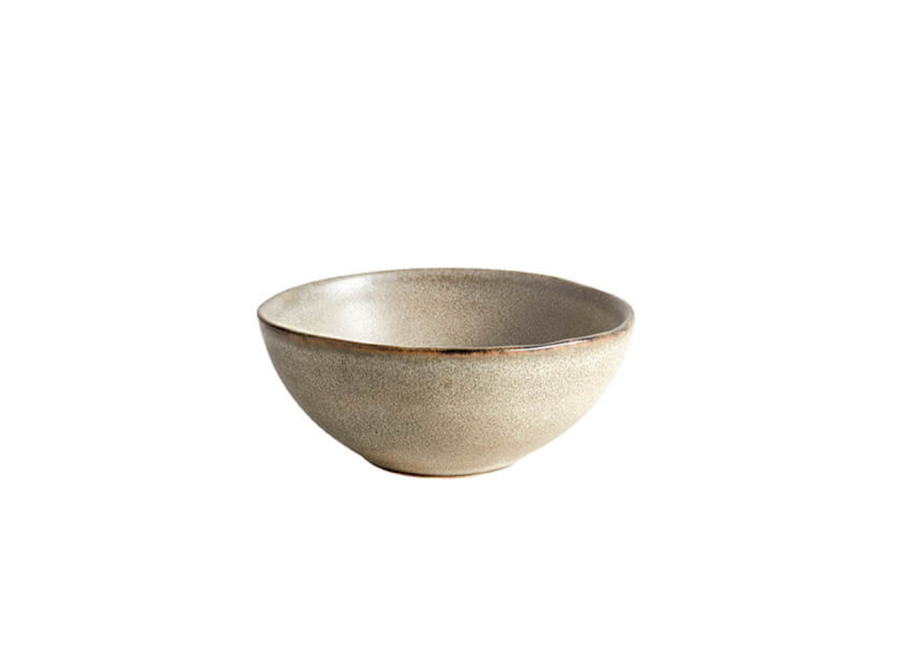 Dip bowl 'Mame' Oyster - set of 2