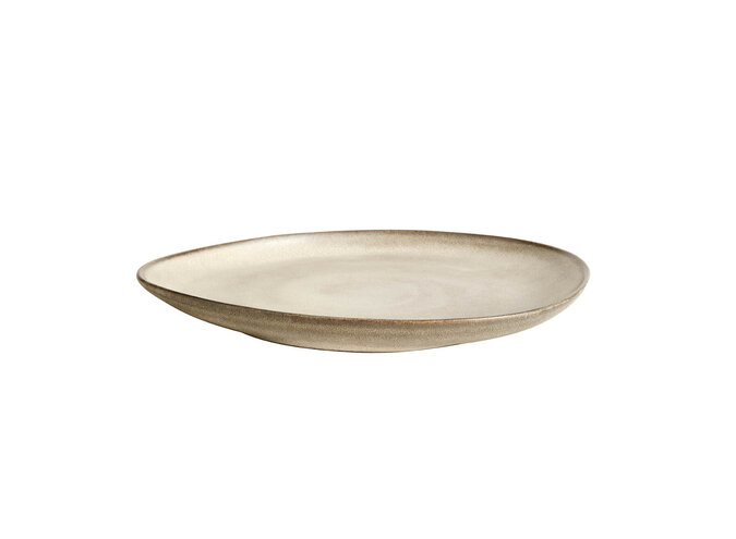 Dinerbord 'Mame' Oyster - set van 2