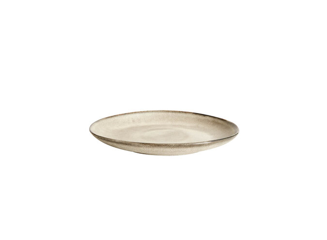 Breakfast plate 'Mame' Oyster - set of 2