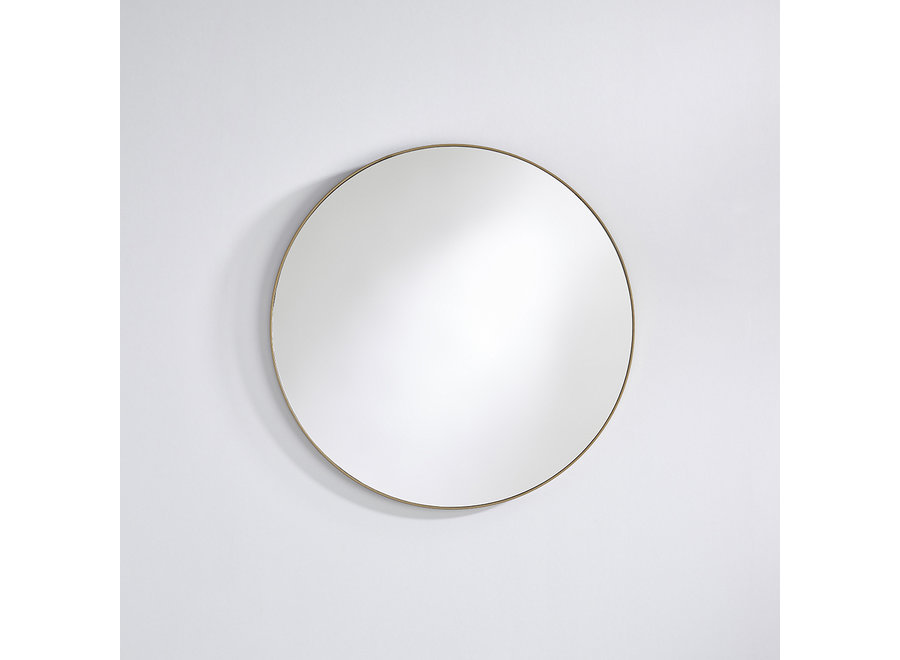 miroir rond 'Hoop' Bronze M