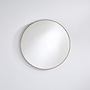 round mirror 'Hoop' Bronze M