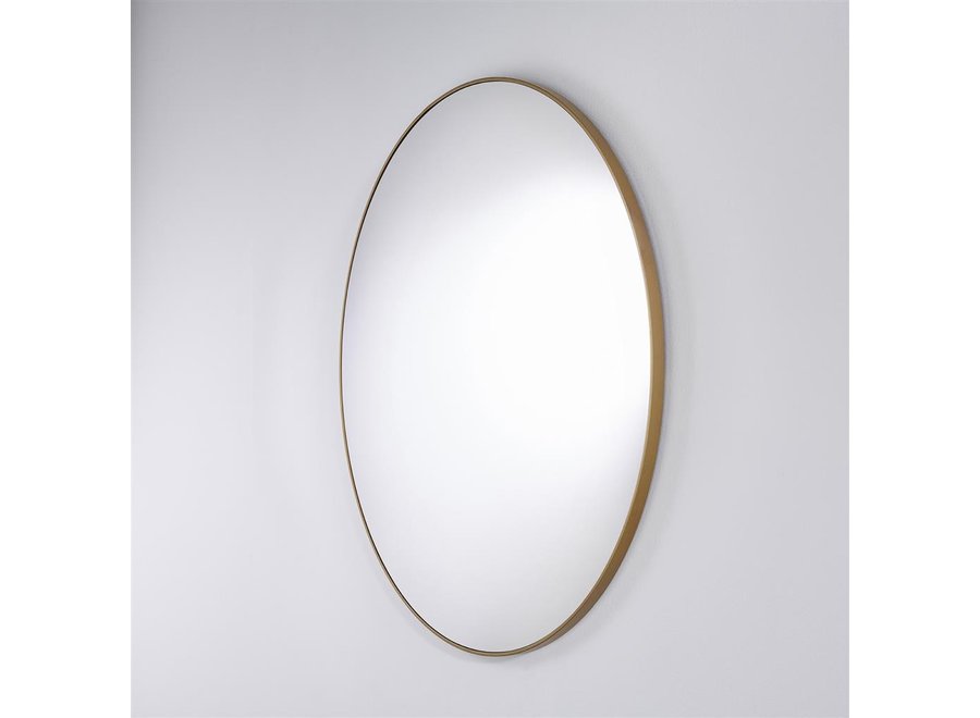 miroir rond 'Hoop' Bronze M