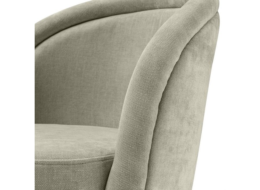 Dining chair 'Chloé' set of 2 - Clarck sand