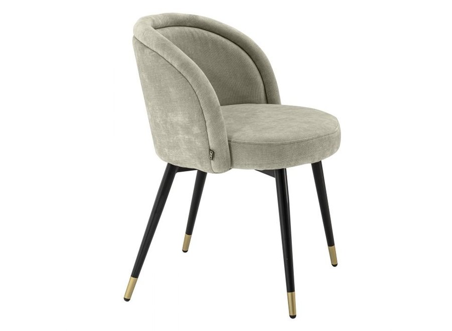 Chaise de salle à manger 'Chloé' lot de 2 - Clark sable