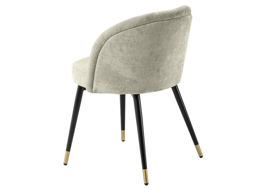 Dining chair 'Chloé' set of 2 - Clarck sand