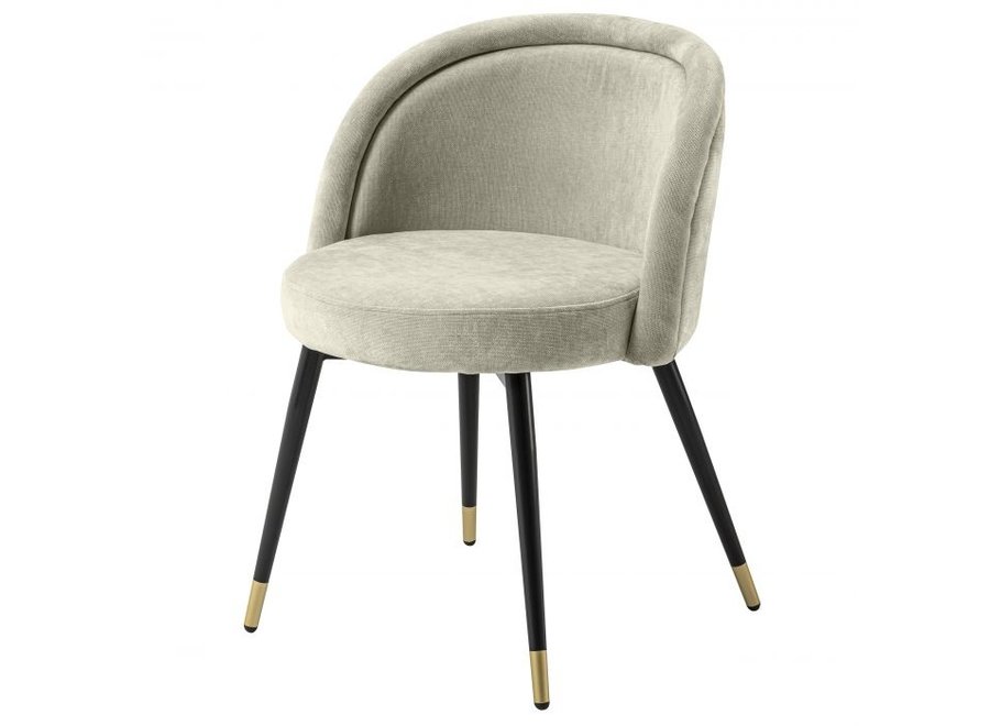 Dining chair 'Chloé' set of 2 - Clarck sand