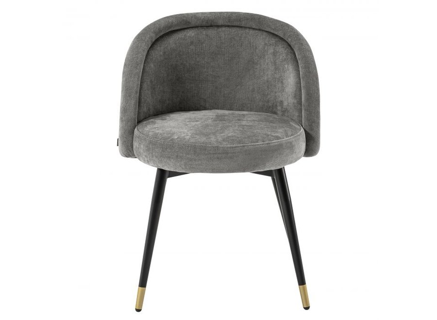 Dining chair 'Chloé' set of 2 - Clarck grey