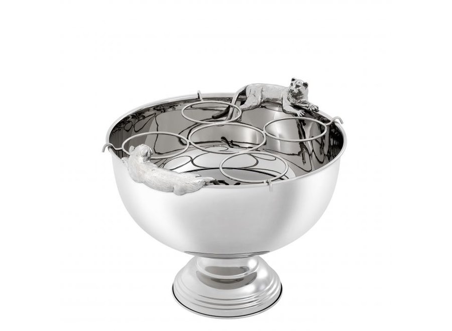 Champagne cooler 'Jordan' - Nickel